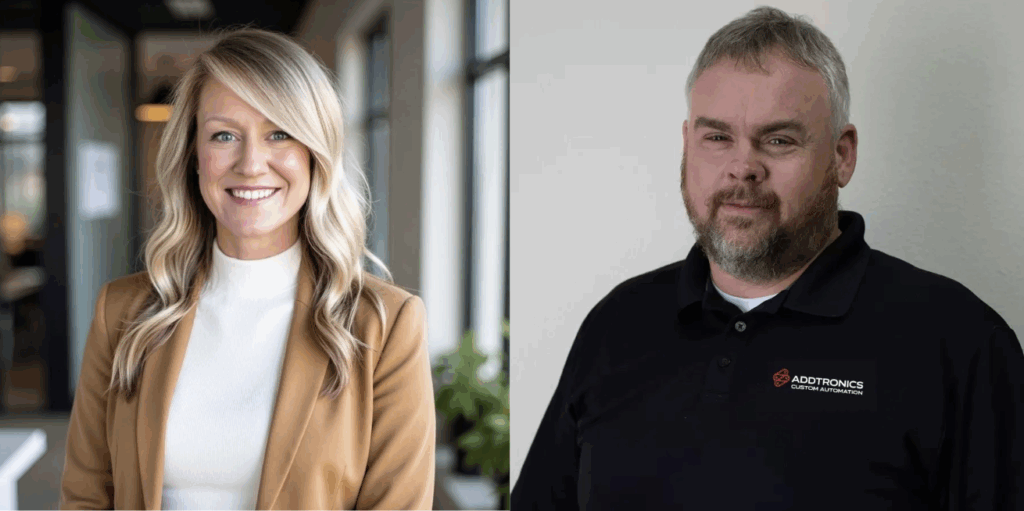 Angie Keener and David Hopkins Promoted to President of Bow Robotics and Addtronics Custom Automation